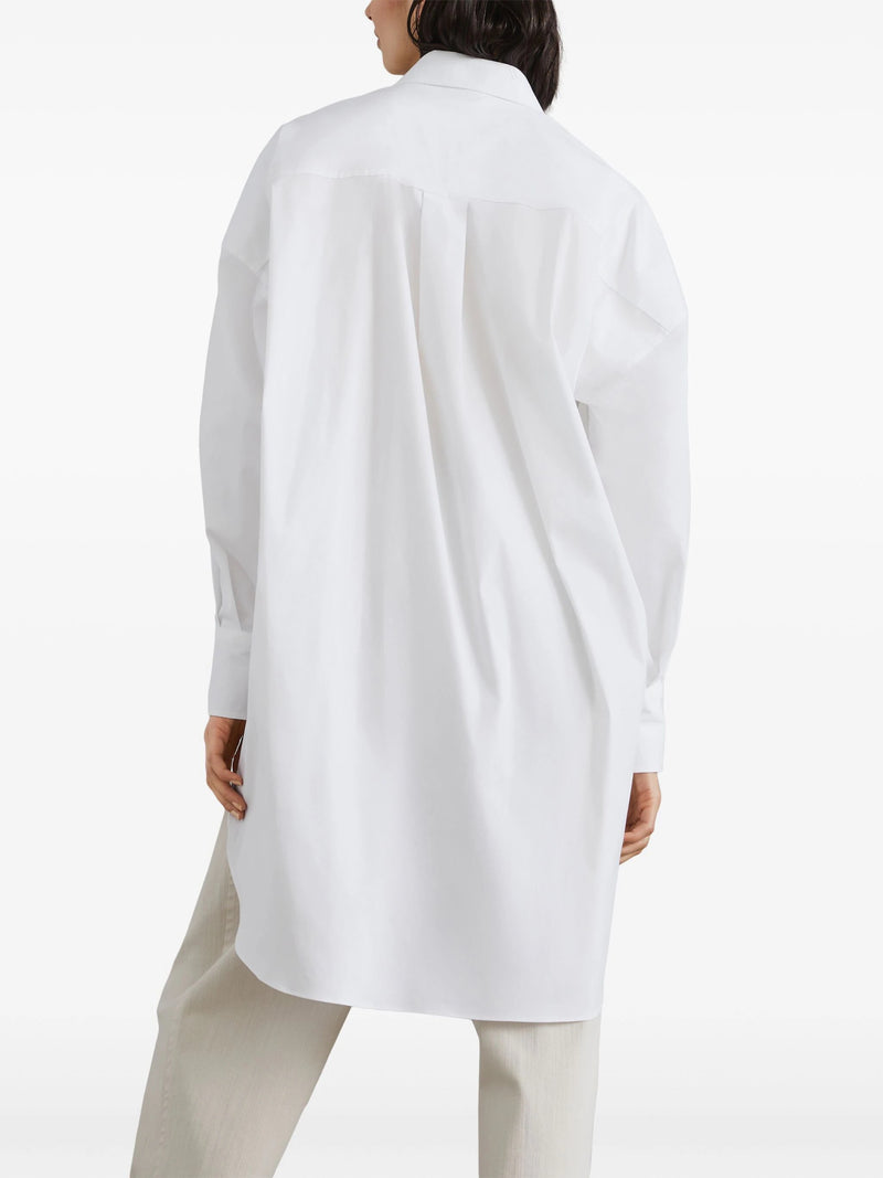 Monili - detail long - sleeve shirt - LISKAFASHION