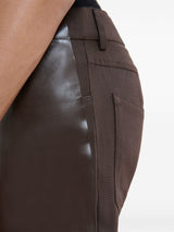 panelled straight - trousers - LISKAFASHION