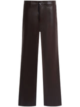 panelled straight - trousers - LISKAFASHION