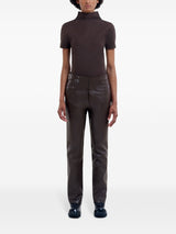 panelled straight - trousers - LISKAFASHION