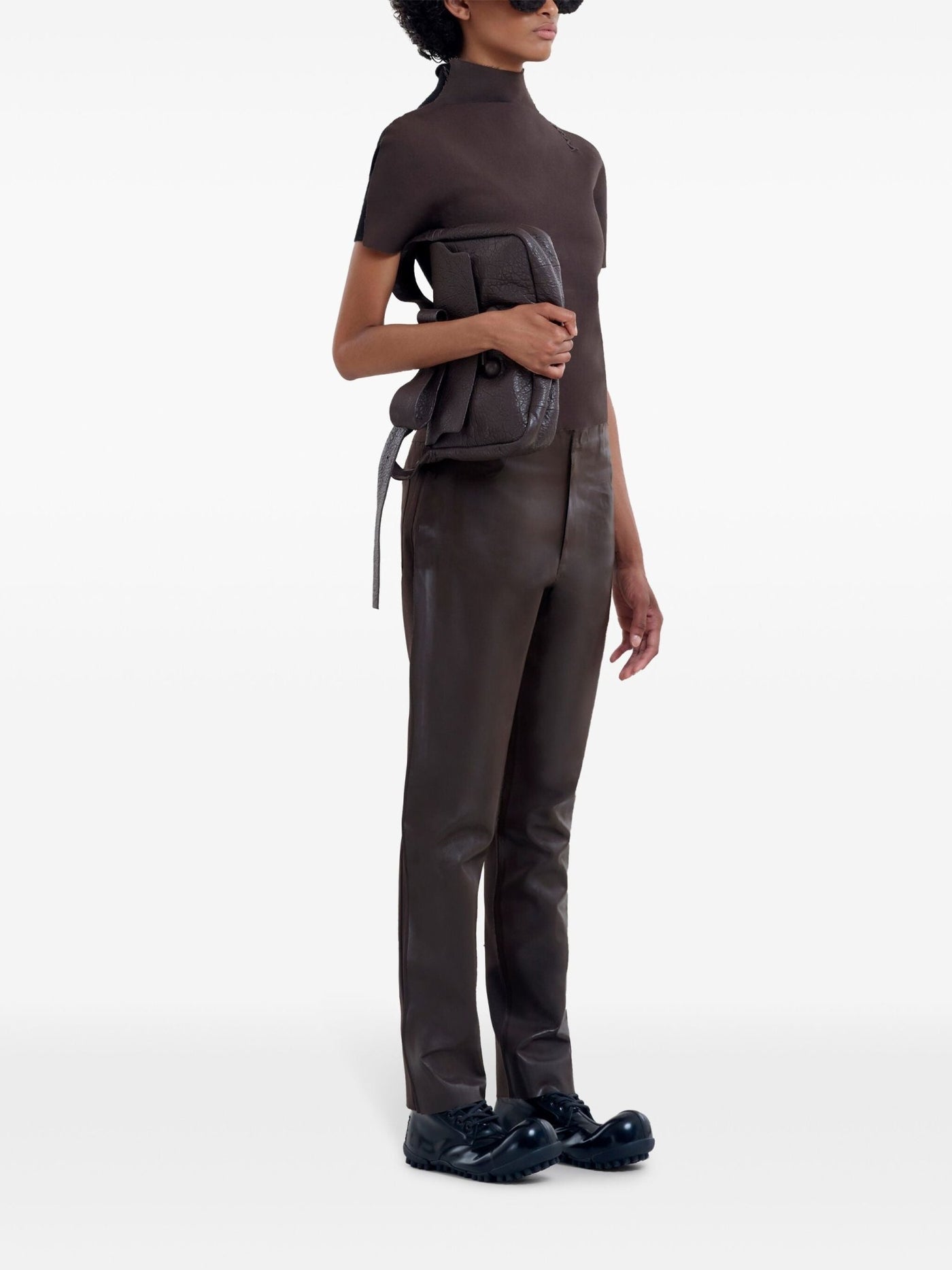 panelled straight-trousers – LISKAFASHION