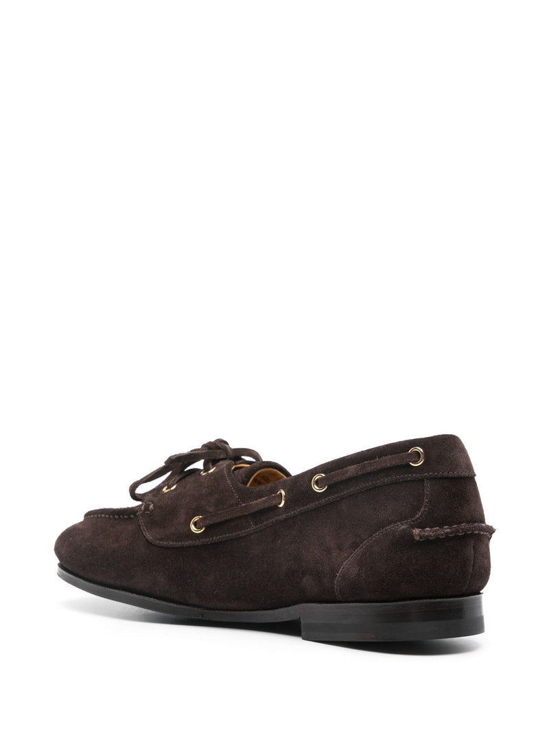 Pathy suede derby shoes - LISKAFASHION