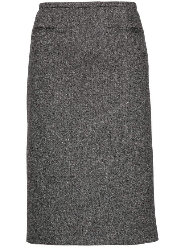 pencil midi skirt - LISKAFASHION