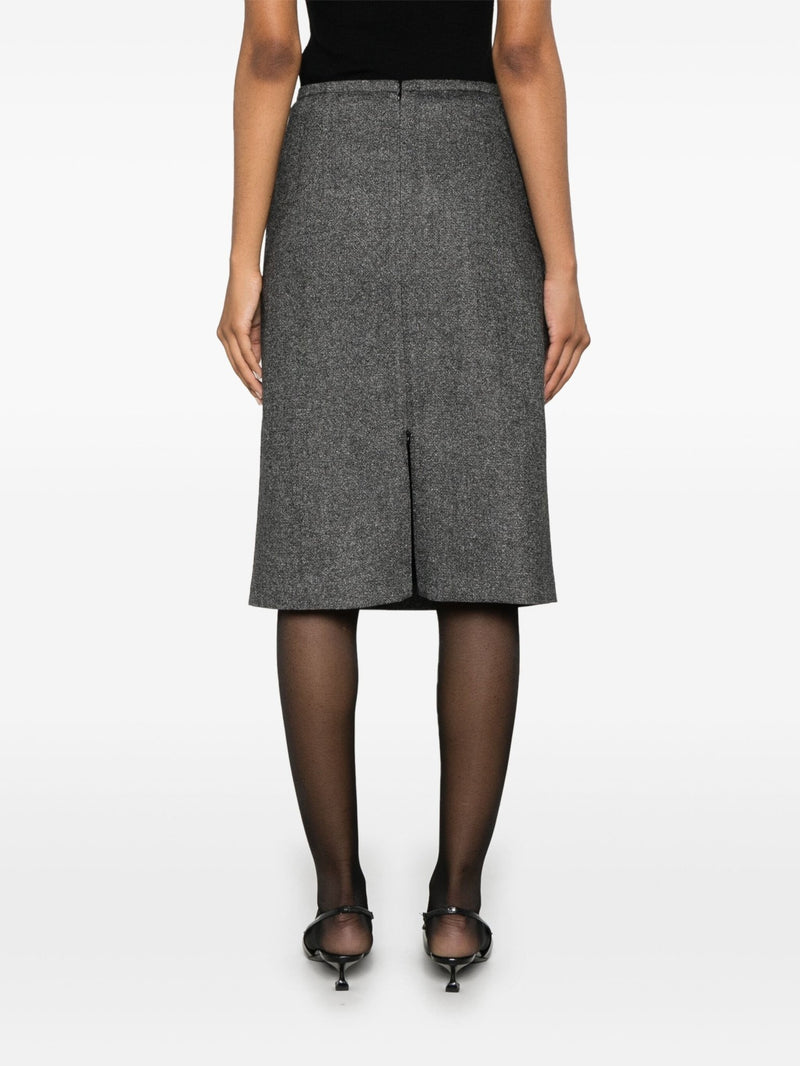 pencil midi skirt - LISKAFASHION