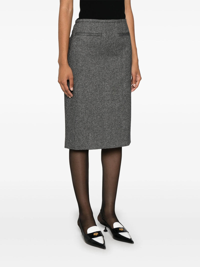 pencil midi skirt - LISKAFASHION