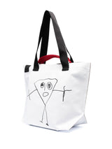 Plan C graphic-print shoulder bag - LISKAFASHION