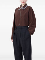 pleated tailored trousers - LISKAFASHION