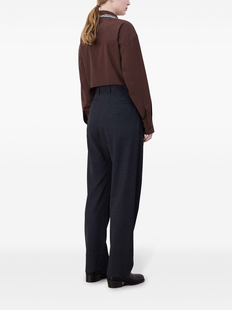 pleated tailored trousers - LISKAFASHION