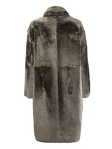 reversible lambskin coat - LISKAFASHION