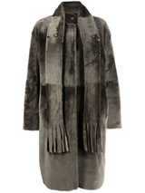 reversible lambskin coat - LISKAFASHION