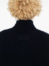 roll - neck wool - cashmere blend jumper - LISKAFASHION