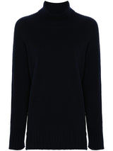 roll - neck wool - cashmere blend jumper - LISKAFASHION