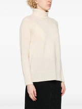 roll - neck wool - cashmere blend jumper - LISKAFASHION