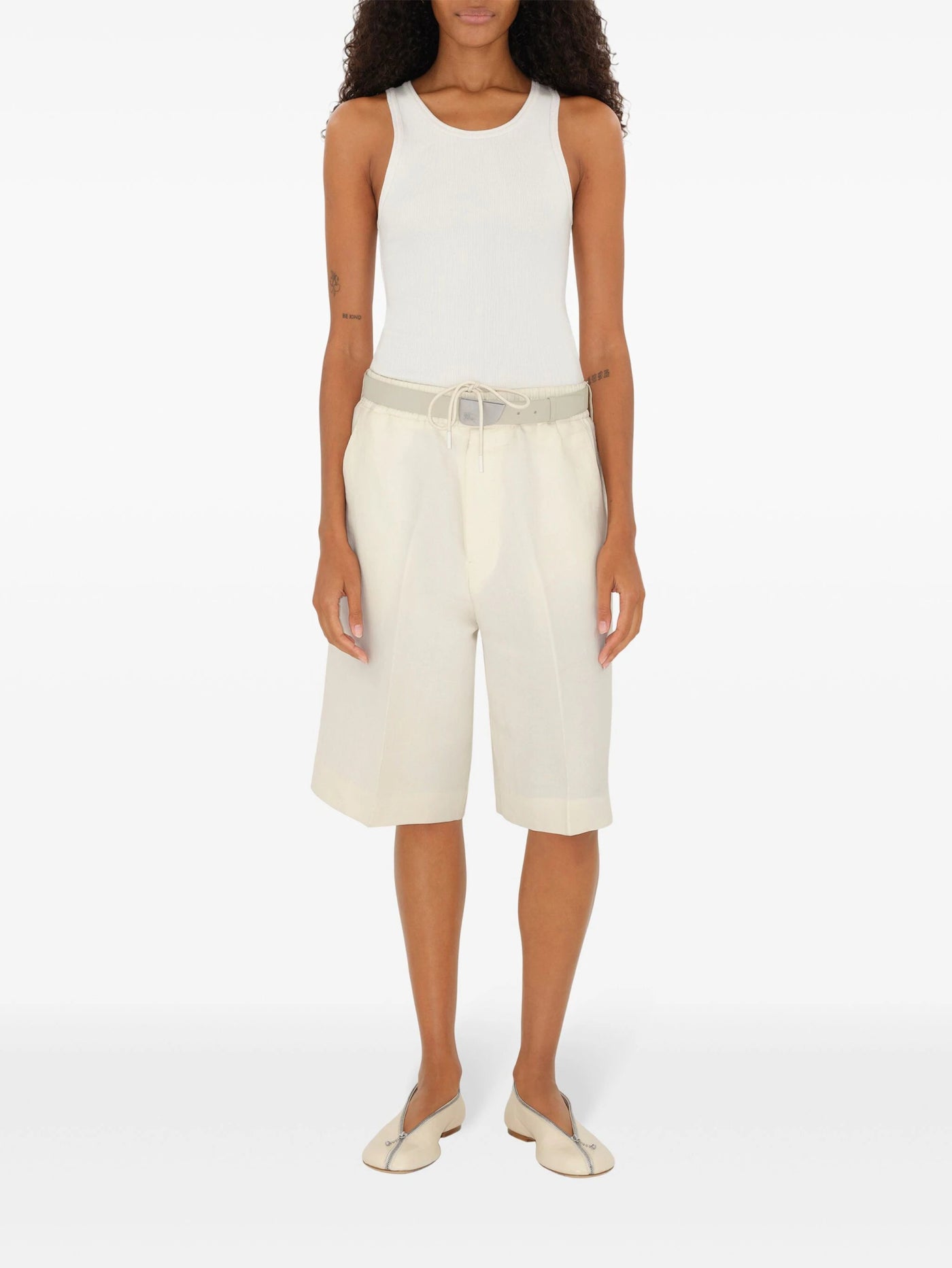 【関税＆送料込み】Burberry Sadler Ballerina With Light Bei Burberry Sadler Ballerina Shoes - Save $10 OFF On $300