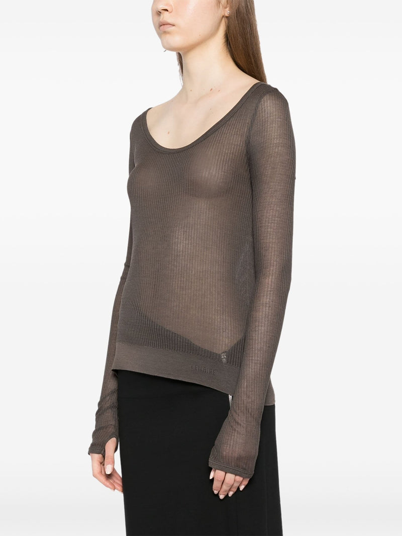 seamless knit top - LISKAFASHION