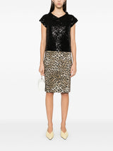 sequinned top - LISKAFASHION