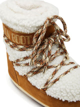 shearling lace - up boots - LISKAFASHION