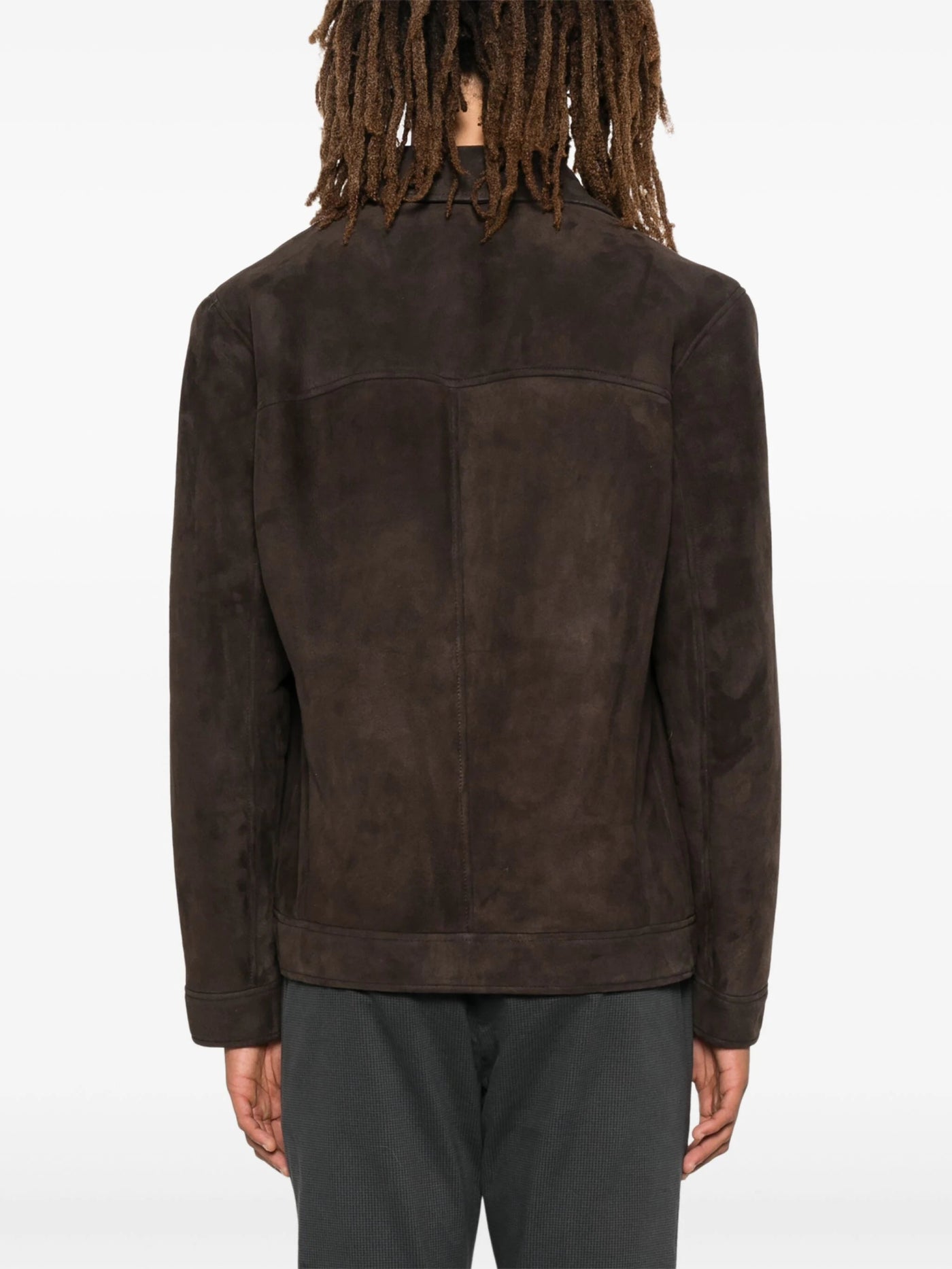 ★関税込★INSTANTFUNK★Single-breasted faux-shearling coat★ ☆人気☆【INSTANTFUNK】☆Single-breasted faux-shearling coat