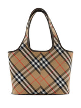 small check tote bag - LISKAFASHION