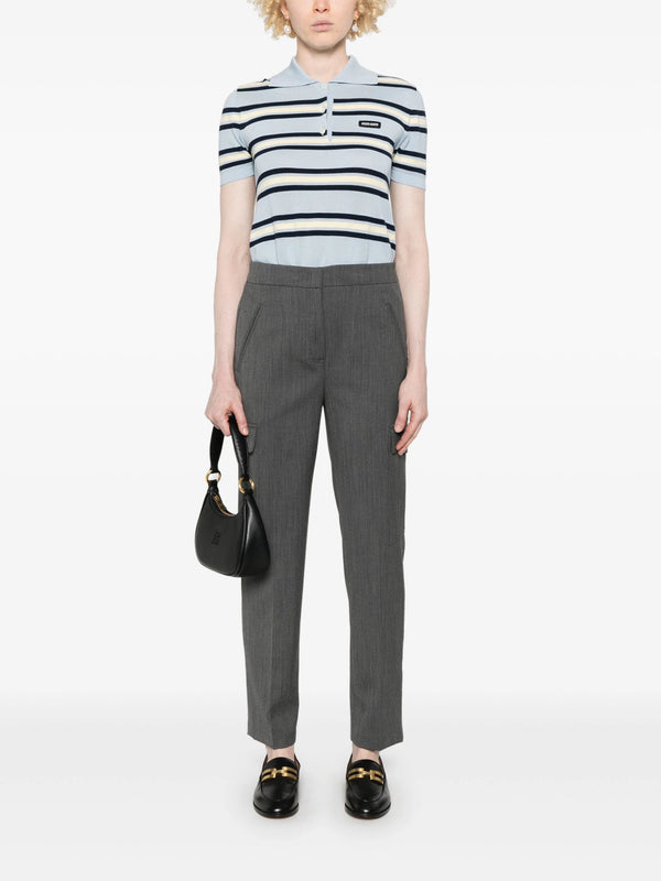 straight - leg cargo pants - LISKAFASHION