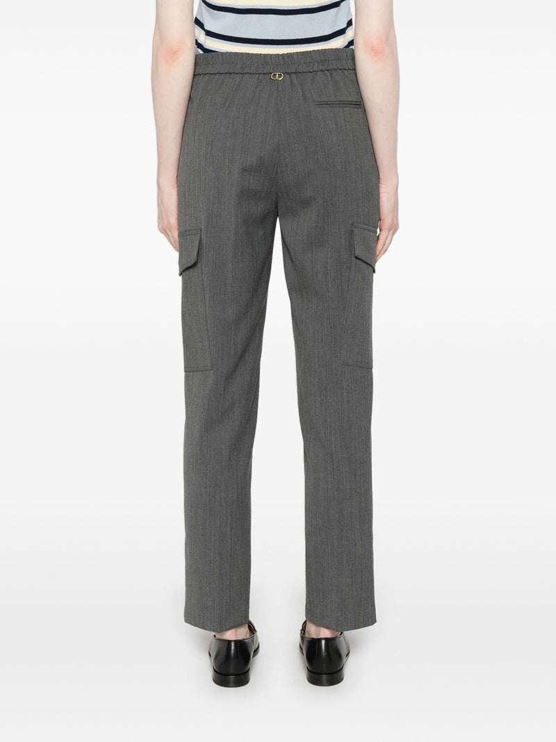 straight - leg cargo pants - LISKAFASHION