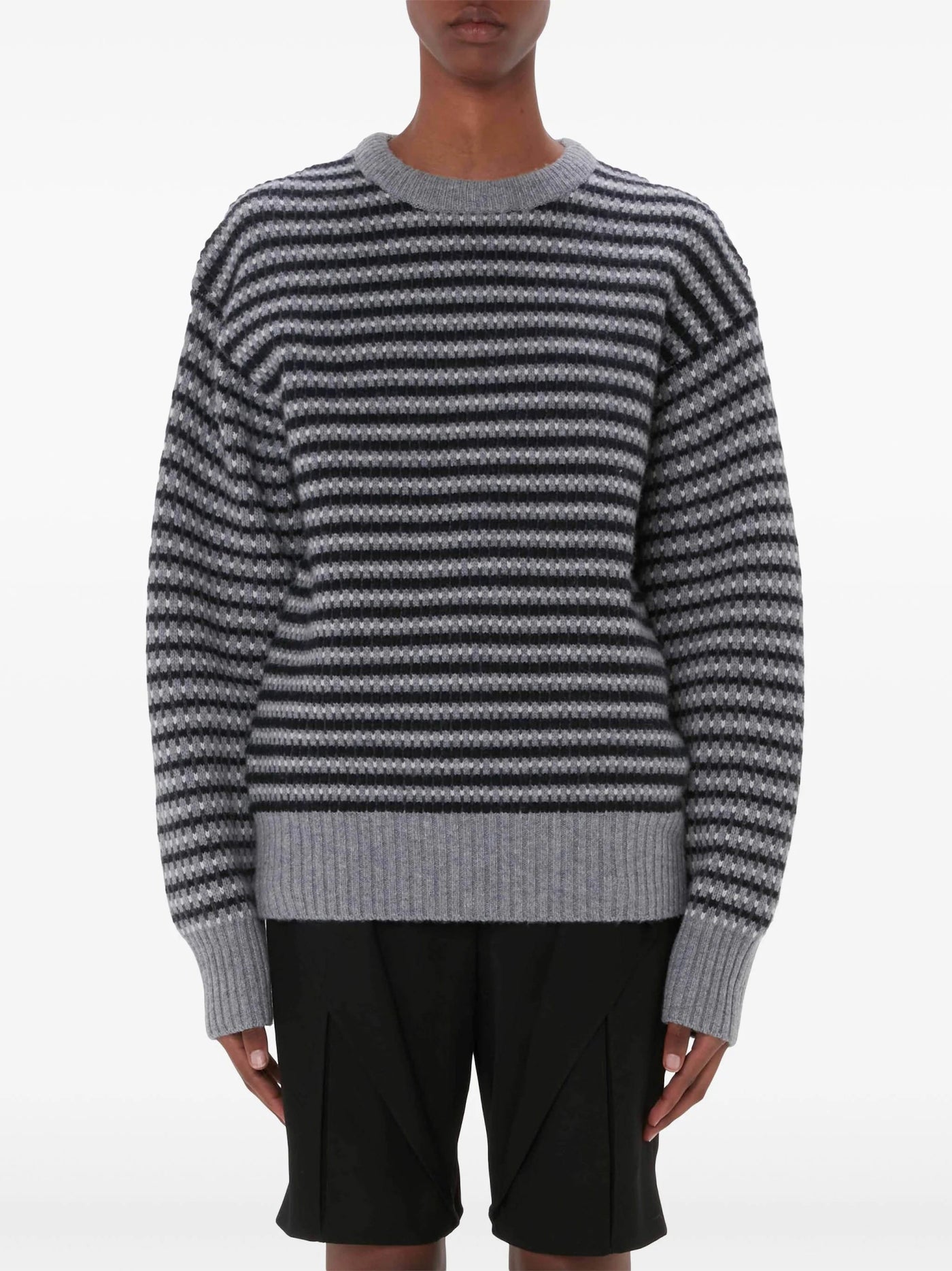 striped-jacquard wool sweater – LISKAFASHION striped-jacquard wool sweater – LISKAFASHION
