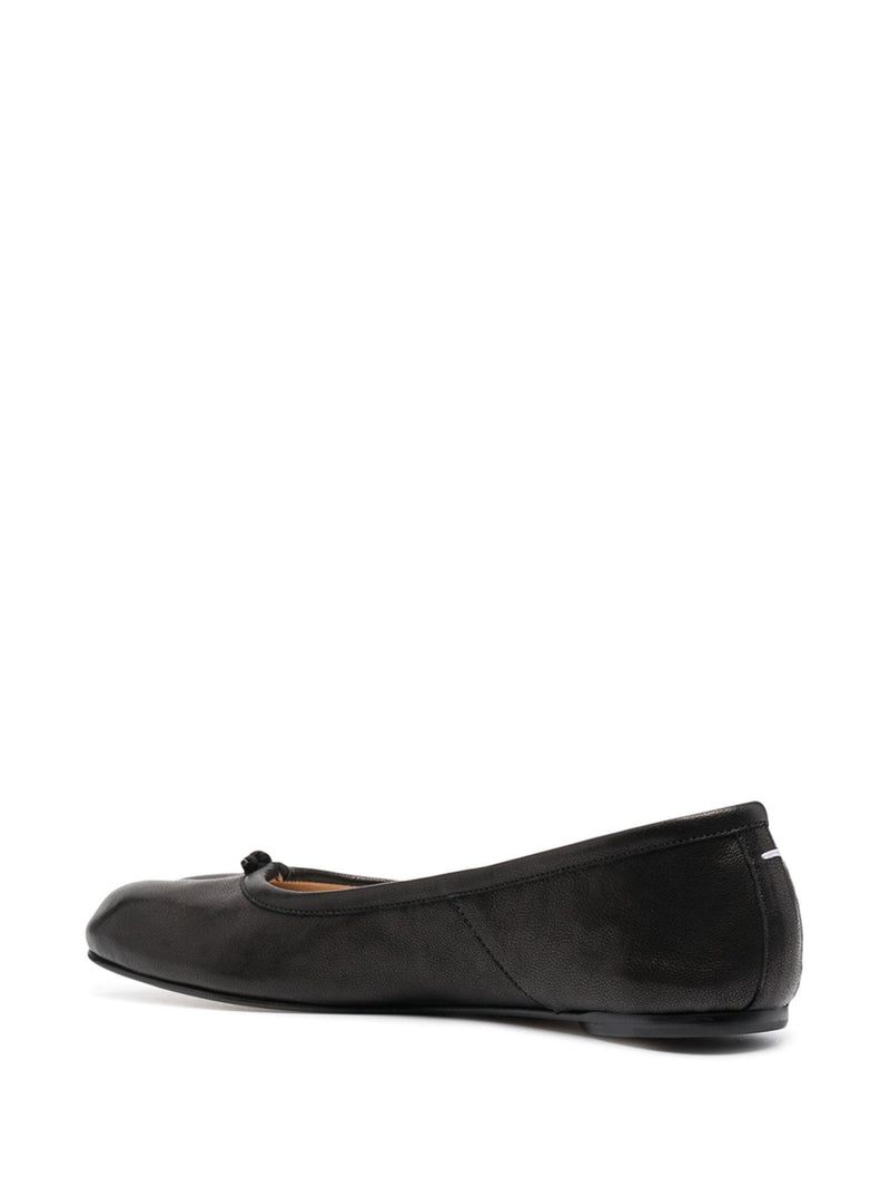 Tabi leather ballerina shoes - LISKAFASHION