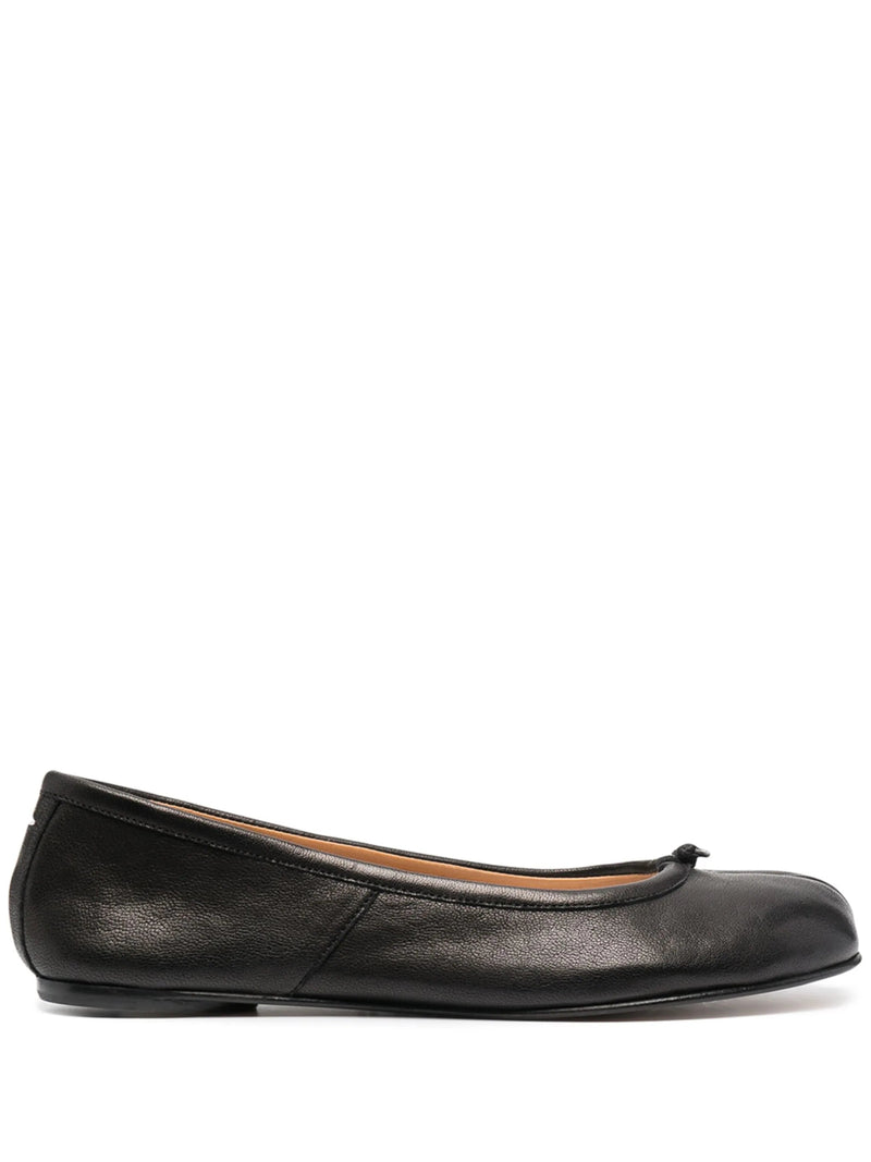 Tabi leather ballerina shoes - LISKAFASHION