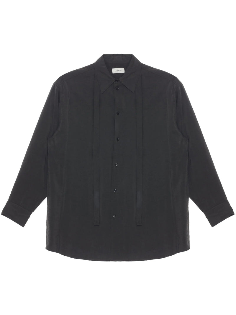 tie - detail shirt - LISKAFASHION