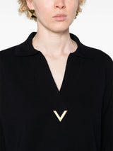 Valentino Garavani V - logo virgin wool jumper - LISKAFASHION