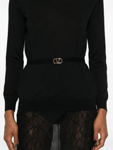 VLogo Signature wool jumper - LISKAFASHION