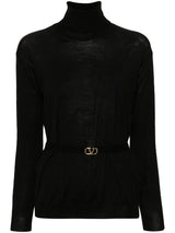 VLogo Signature wool jumper - LISKAFASHION