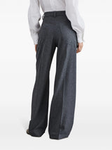 wide - leg tailored trousers - LISKAFASHION