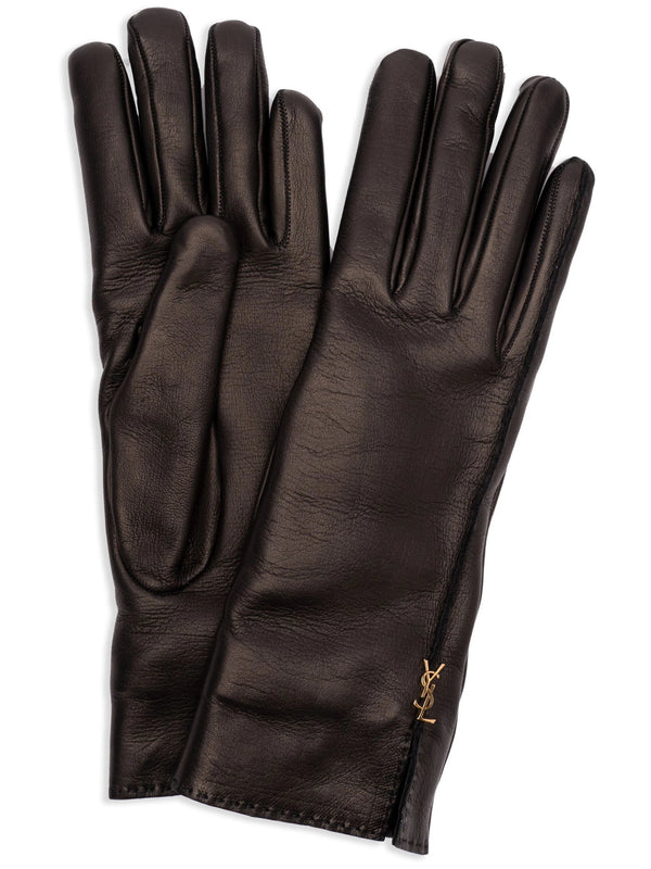 YSL Logo gloves - LISKAFASHION