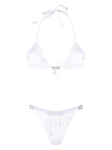 Alessandra Rich rhinestone-embellished bikini set - MYLISKAFASHION