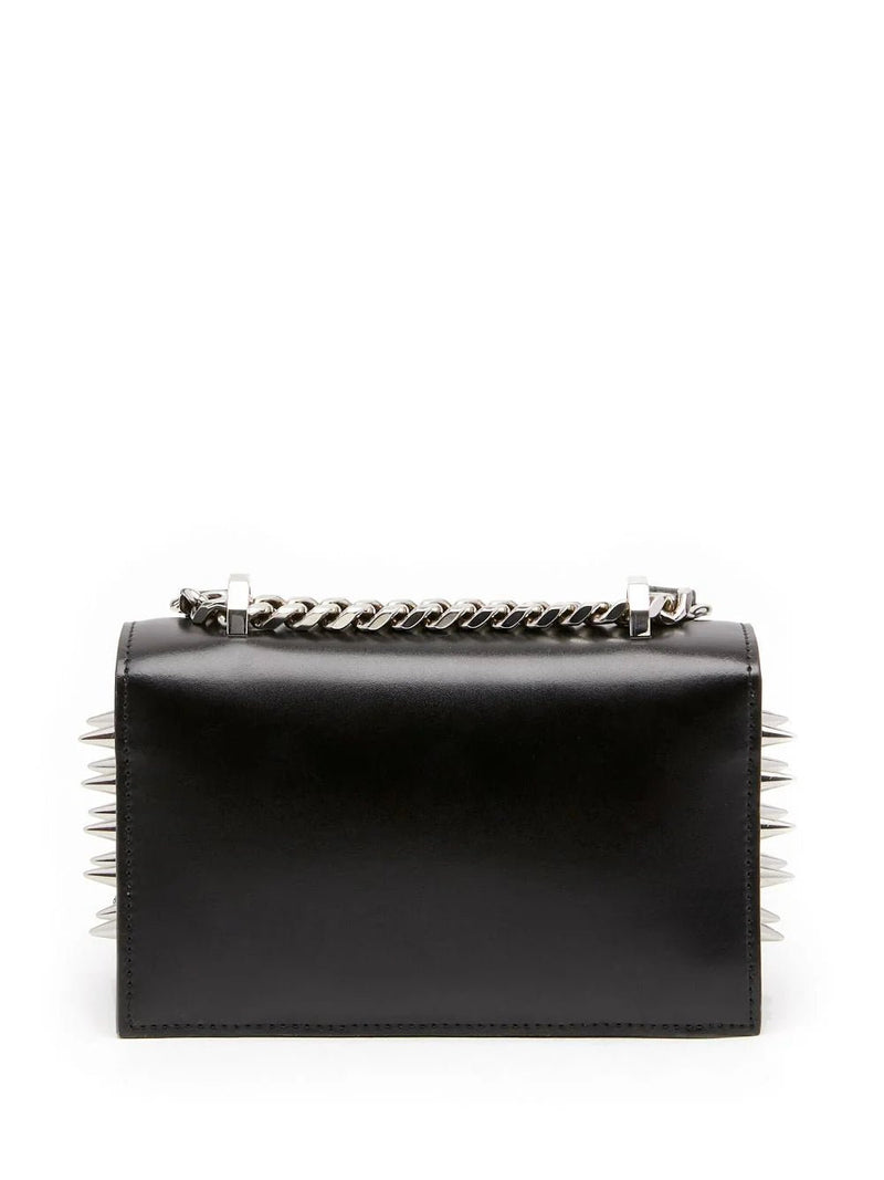 Alexander McQueen mini The Biker crossbody bag LISKAFASHION