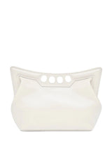 Alexander McQueen The Peak curved mini bag - MYLISKAFASHION