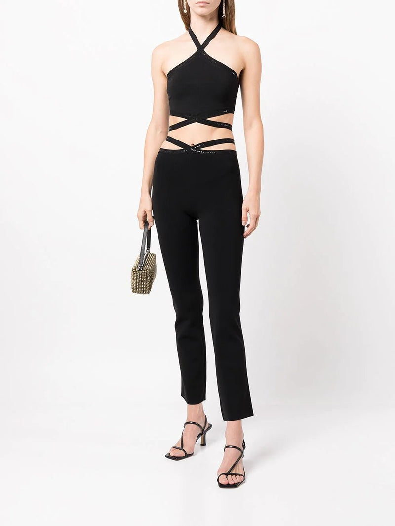 Alexander Wang | Pants & Jumpsuits | Alexander Wang Ribbed Leggings With  Logo Grey | Poshmark