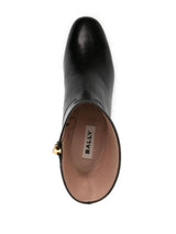 Bally block-heel leather boots - MYLISKAFASHION