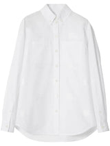 Burberry EKD cotton-blend coupé shirt - MYLISKAFASHION