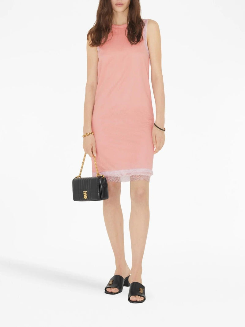 Burberry lace-trim dress - MYLISKAFASHION