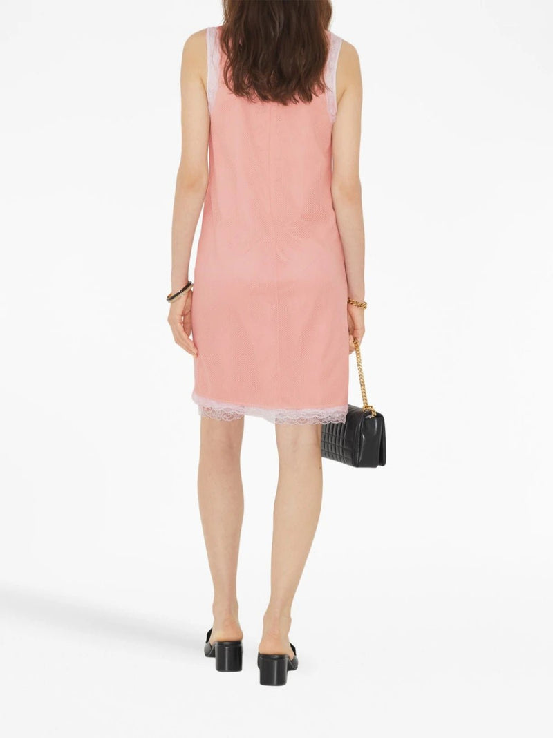 Burberry lace-trim dress - MYLISKAFASHION