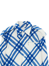Burberry Vintage Check wool-blend shirt - MYLISKAFASHION