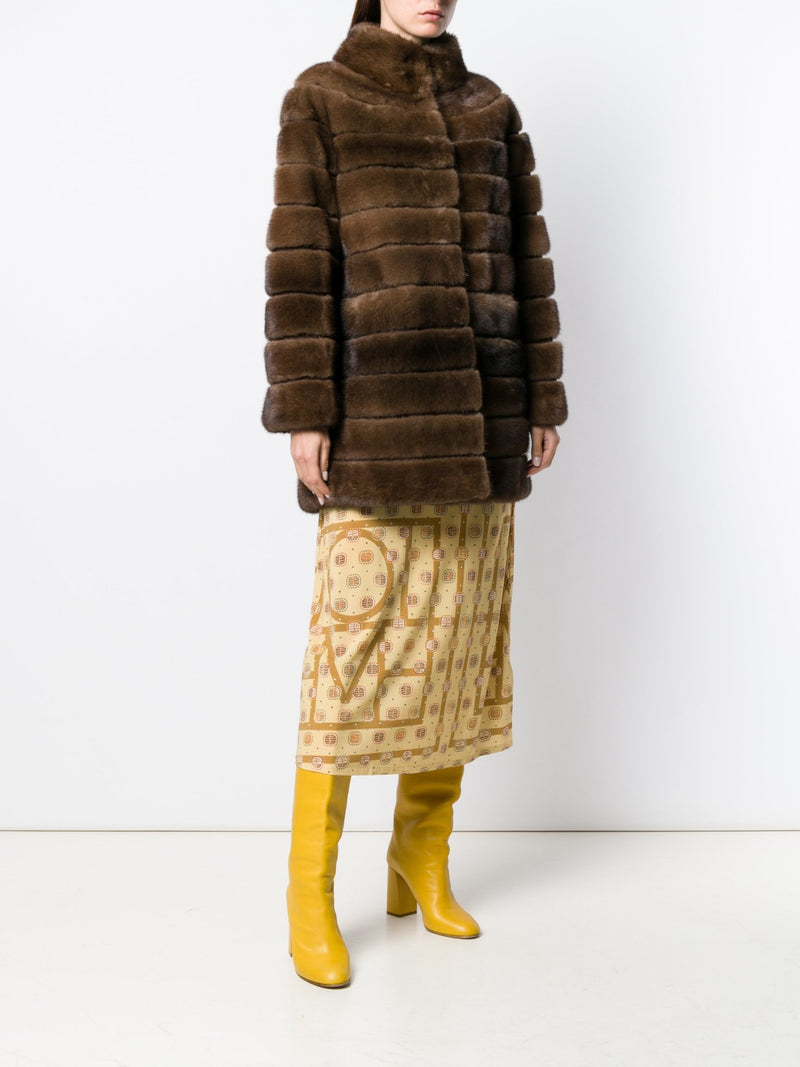 "CHEYENNA" Mink Coat - MYLISKAFASHION