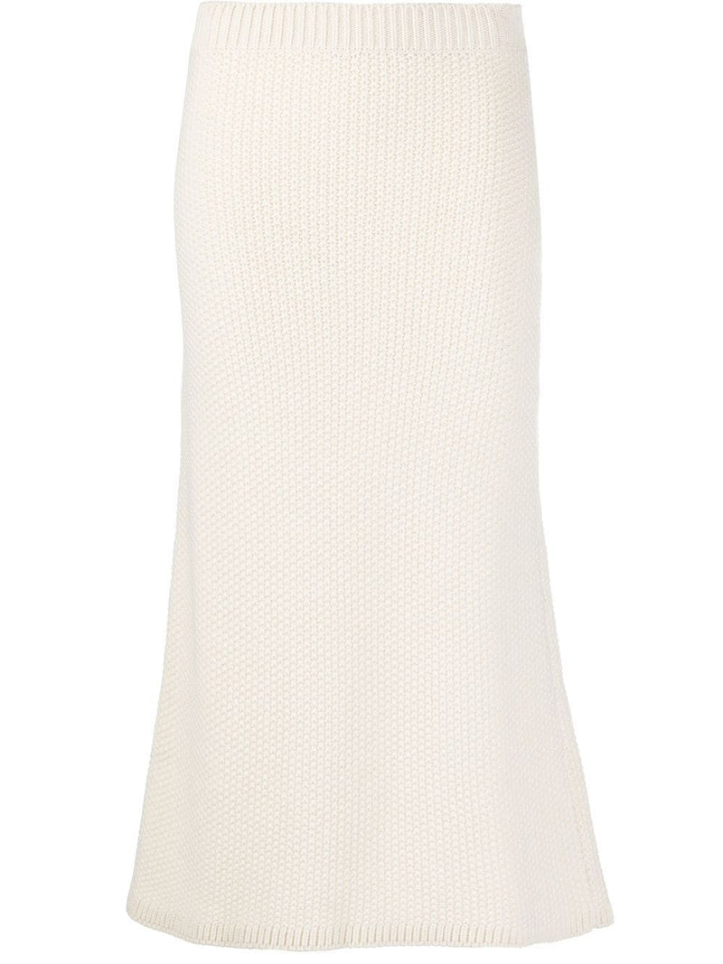 Chloé cashmere midi skirt - MYLISKAFASHION