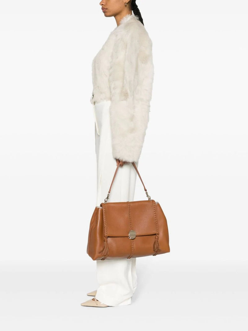 Chloé Penelope leather tote bag - LISKAFASHION