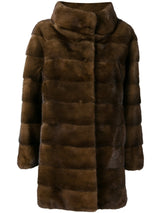 "FRANCELLICO" Mink Coat - MYLISKAFASHION