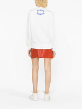 Kenzo logo-print cotton sweatshirt - MYLISKAFASHION