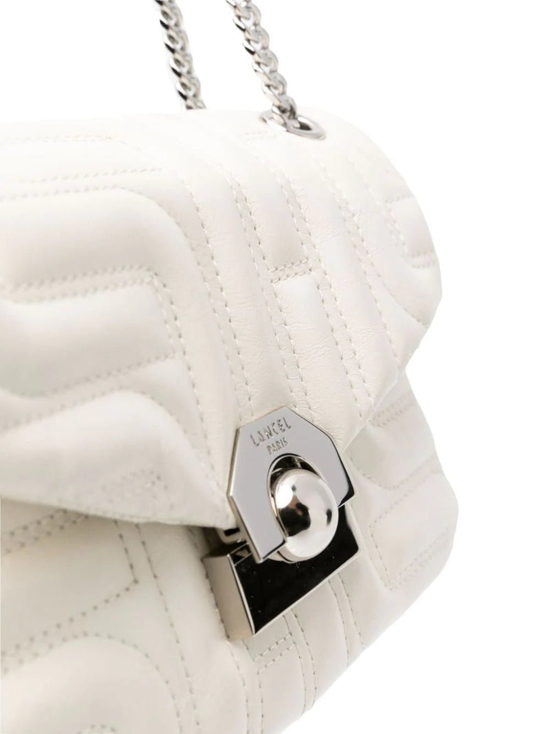 Lancel decorative-stitching leather crossbody bag - MYLISKAFASHION