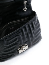 Lancel decorative-stitching leather crossbody bag - MYLISKAFASHION